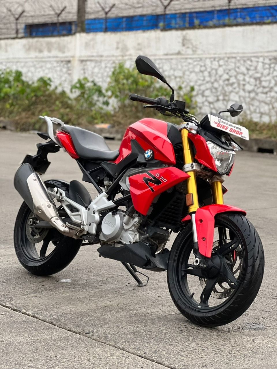 2018 BMW G 310R ABS (Racing red color)